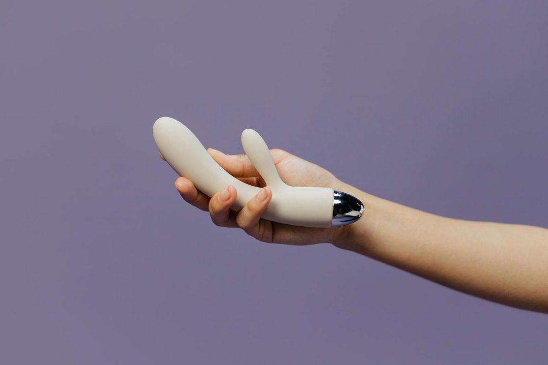 A Person Holding a Rabbit Vibrator